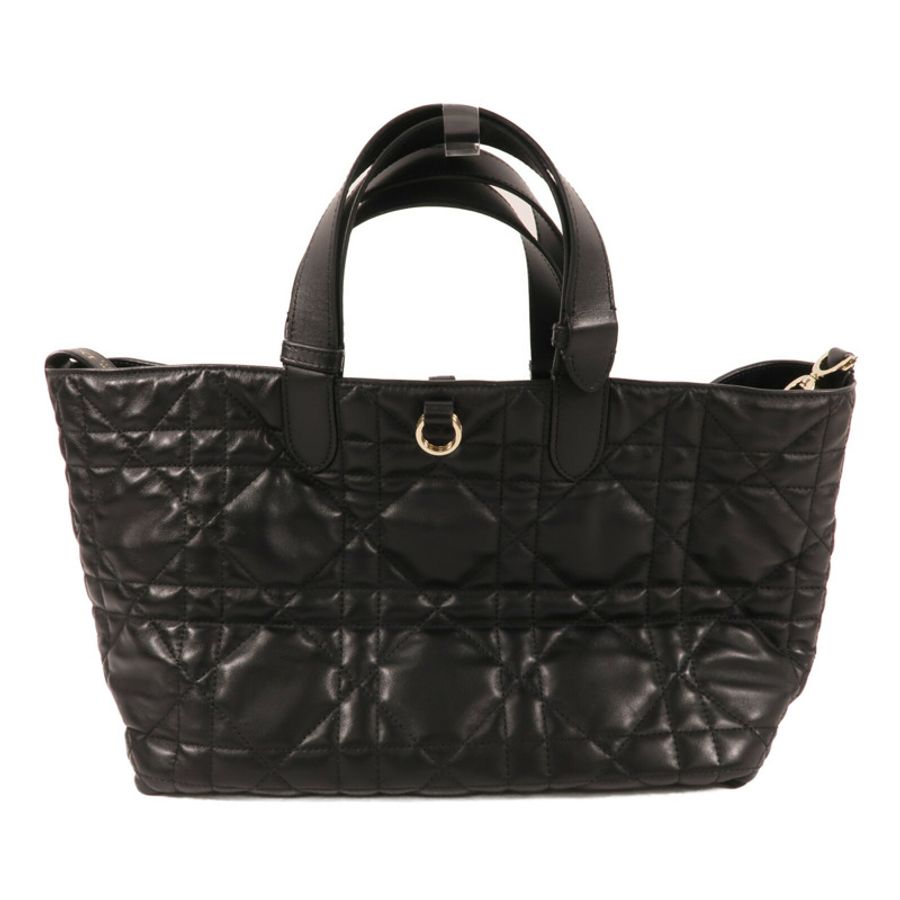 Dior 羊皮皮革Toujours Medium金扣手挽袋-1