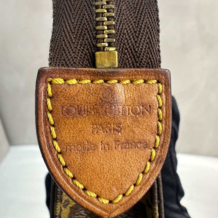 Louis Vuitton 中古老花迷你洗漱手拿包-11