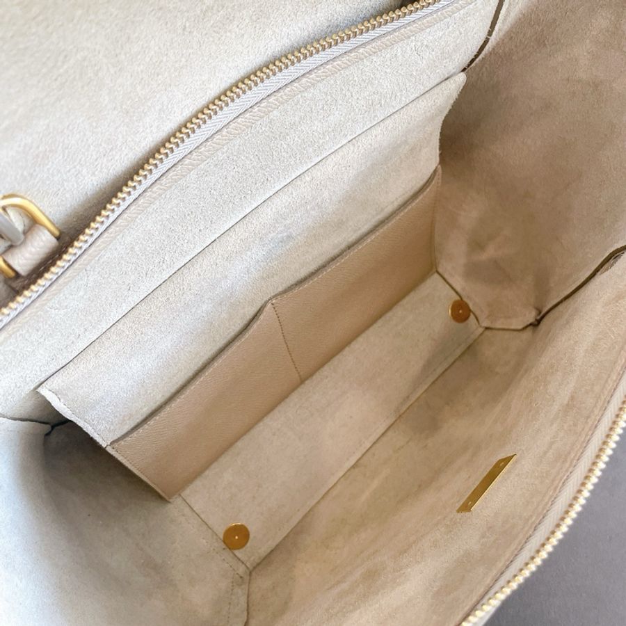 98新Celine/賽琳奶茶色大號鯰魚包20年編碼,低調小眾的顏色,尺寸:28*17*23cm,-5