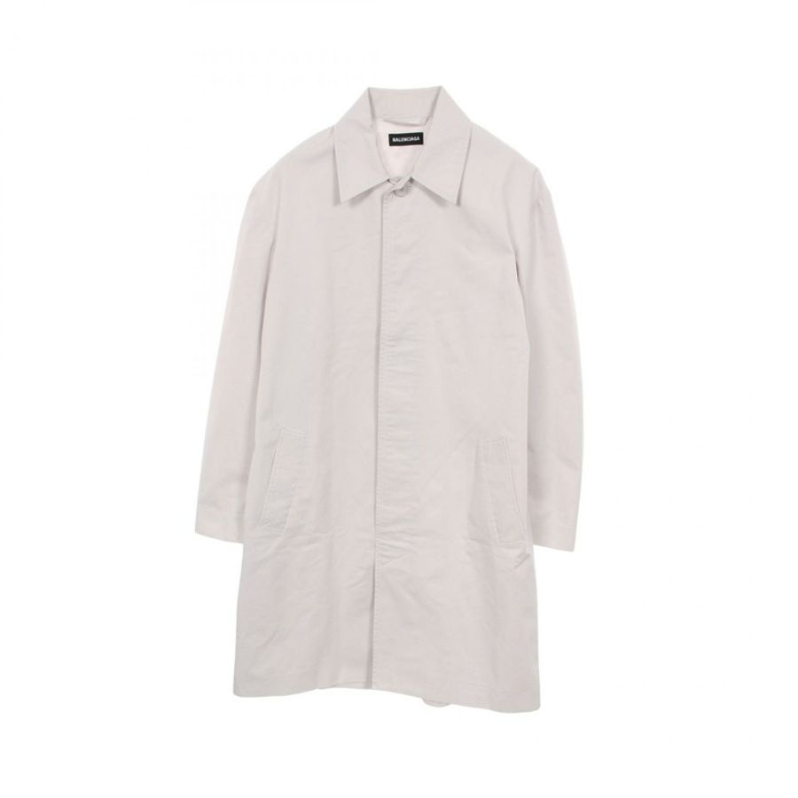 BALENCIAGA 白色棉質外套,二手男款 44 碼-0