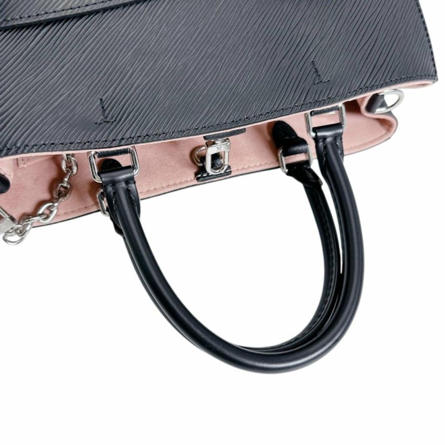 路易威登 Marel Tote BB Epi 皮革手提包 M59952 黑色-8