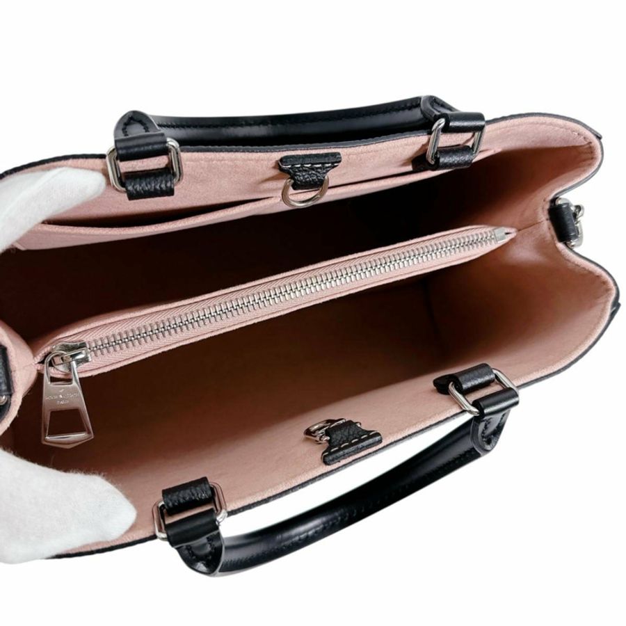 路易威登 Marel Tote BB Epi 皮革手提包 M59952 黑色-10