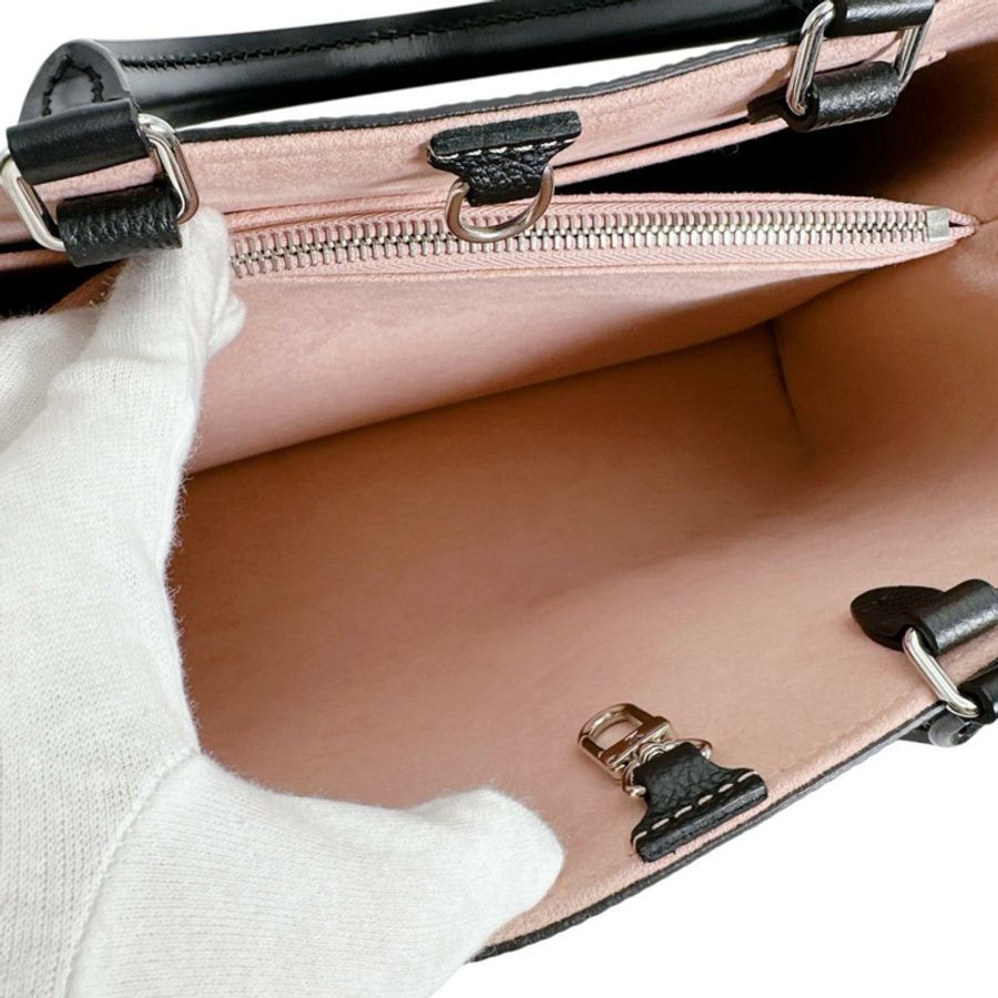 路易威登 Marel Tote BB Epi 皮革手提包 M59952 黑色-11