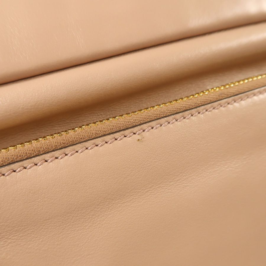 Miu Miu 牛皮皮革2 Way Shoulder金扣手挽肩背兩用袋-22