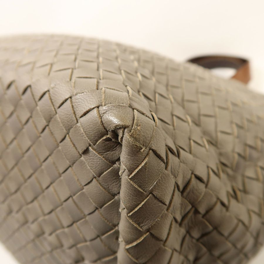 BOTTEGA VENETA 羊皮皮革Intrecciato Tote Bag手挽袋-11