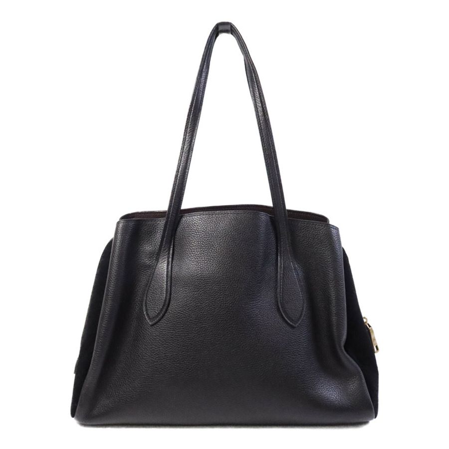COACH 牛皮皮革Shoulder Bag金扣肩背袋-1