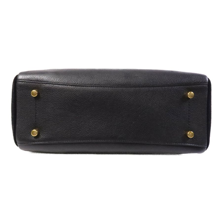 COACH 牛皮皮革Shoulder Bag金扣肩背袋-3