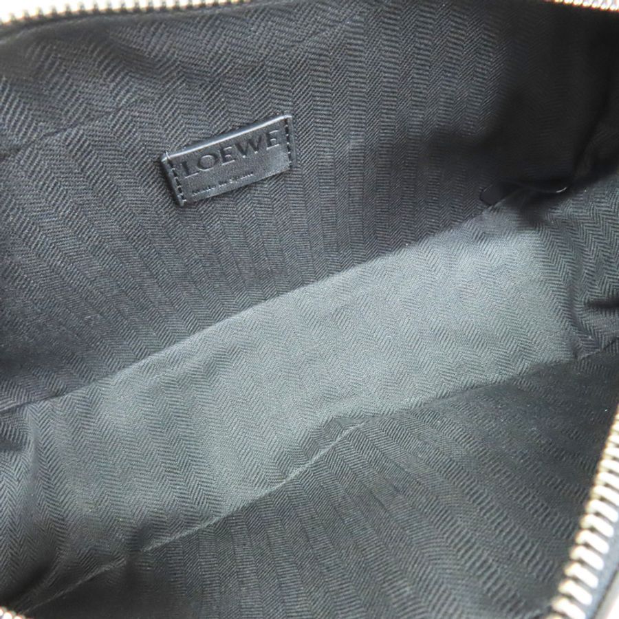 黑色 牛皮 肩背包【LOEWE 羅威】 B777NCNX03-4