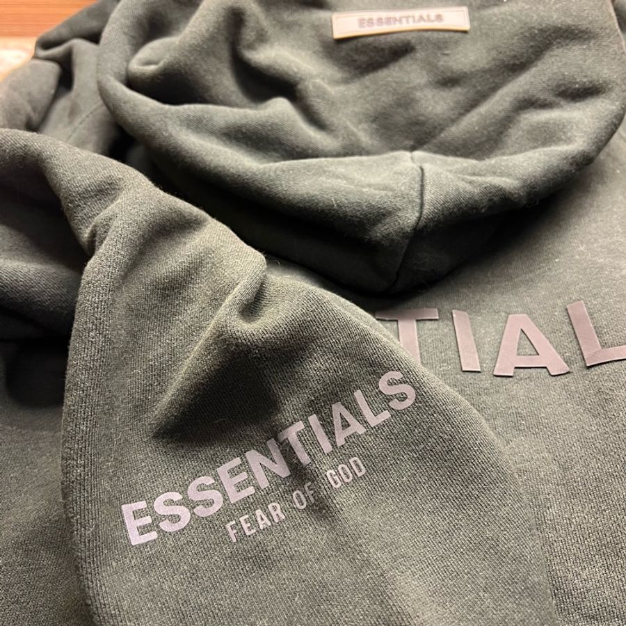 Fear of God 拉鍊連帽外套 Essentials Classic Full Zip Up Hoodie-4