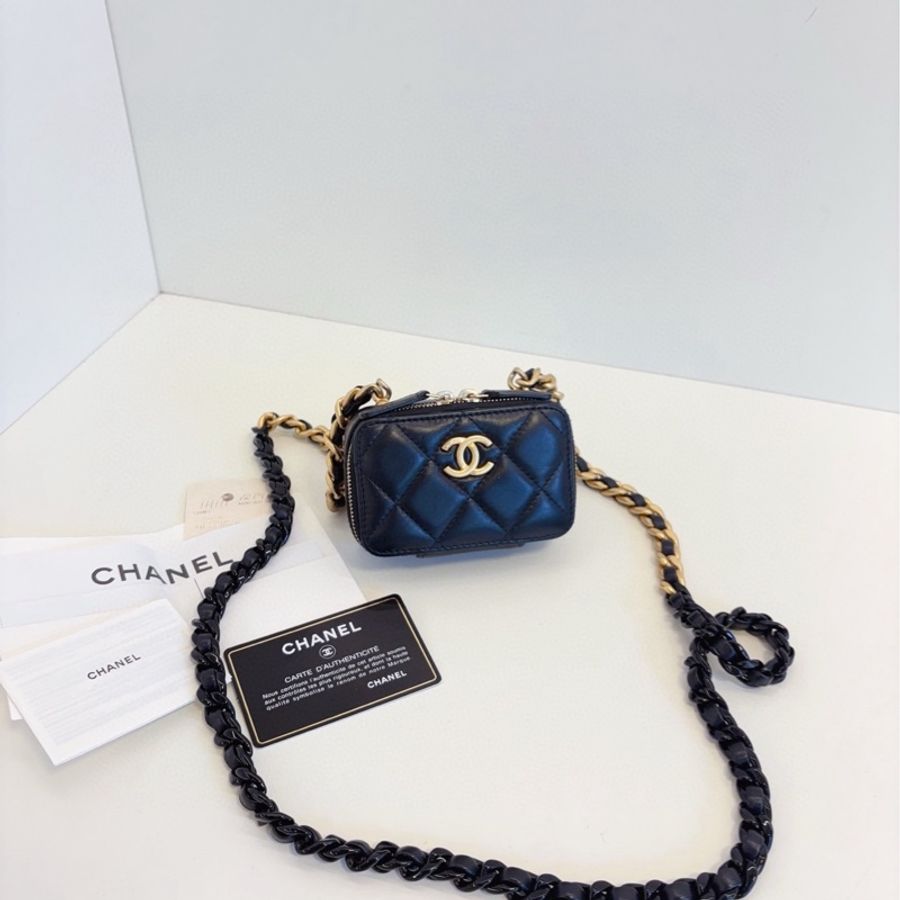 Chanel 香奈兒22s 黑金相機-0