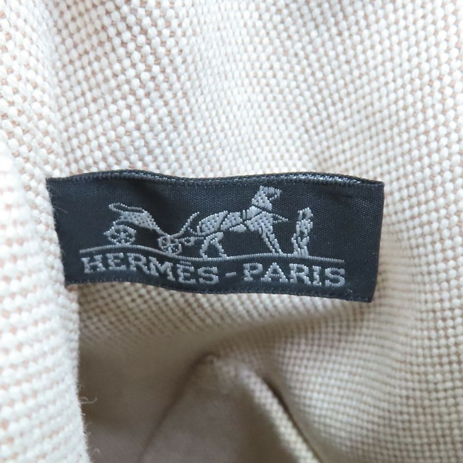 米色 帆布 Fourre Tout Cabas 托特包【HERMES 愛馬仕】-8