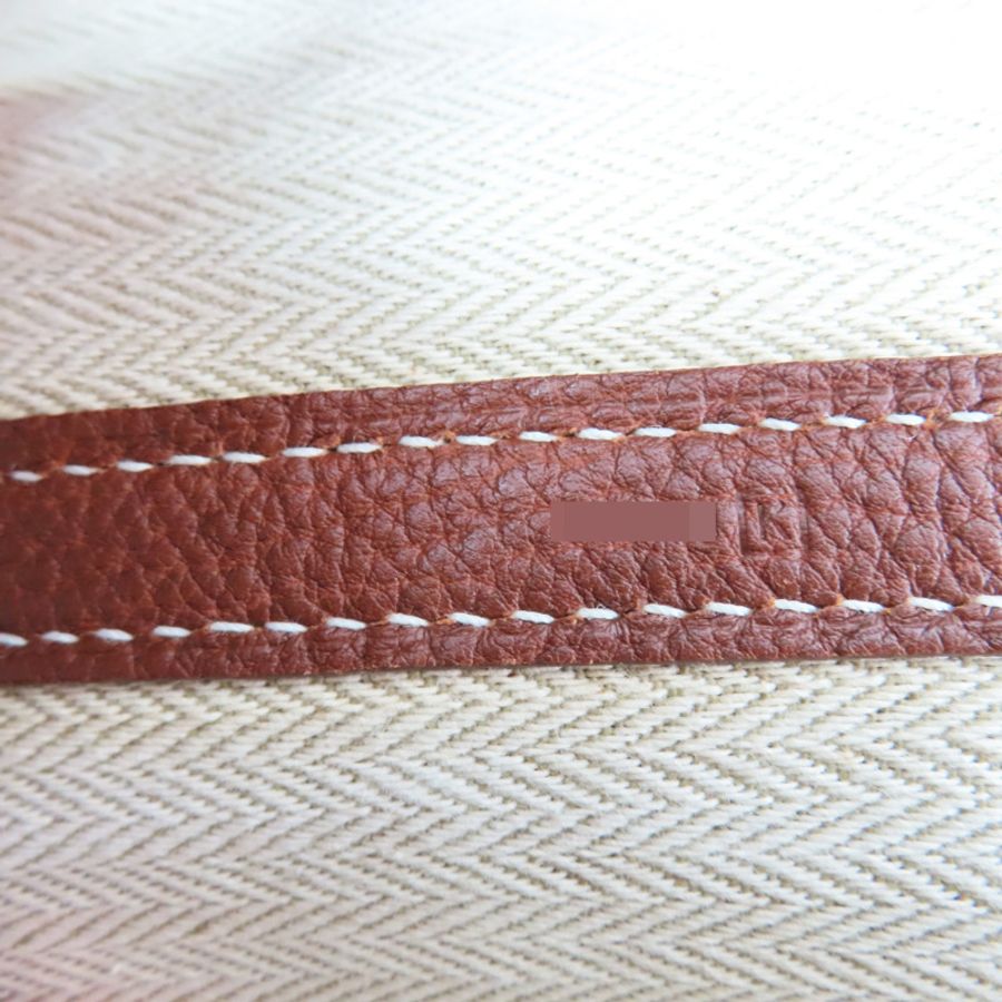 Garden Party 36 手提包 棕色 牛皮 口K刻【HERMES 愛馬仕】 H051568CK-7