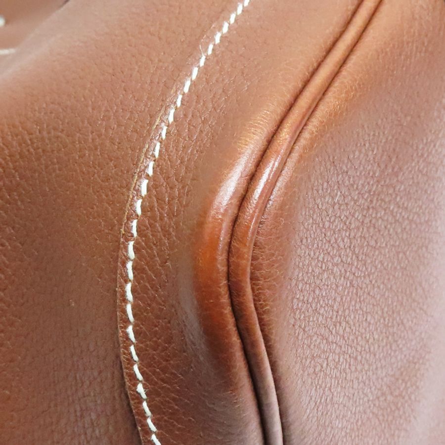 Garden Party 36 手提包 棕色 牛皮 口K刻【HERMES 愛馬仕】 H051568CK-9