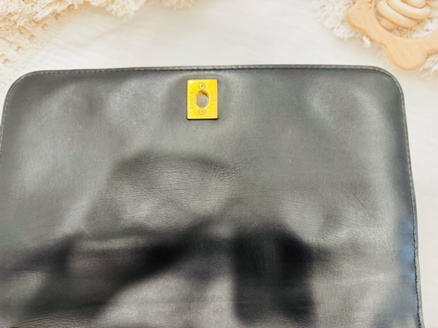 「保留中」Chanel 經典黑金鏈條包-8