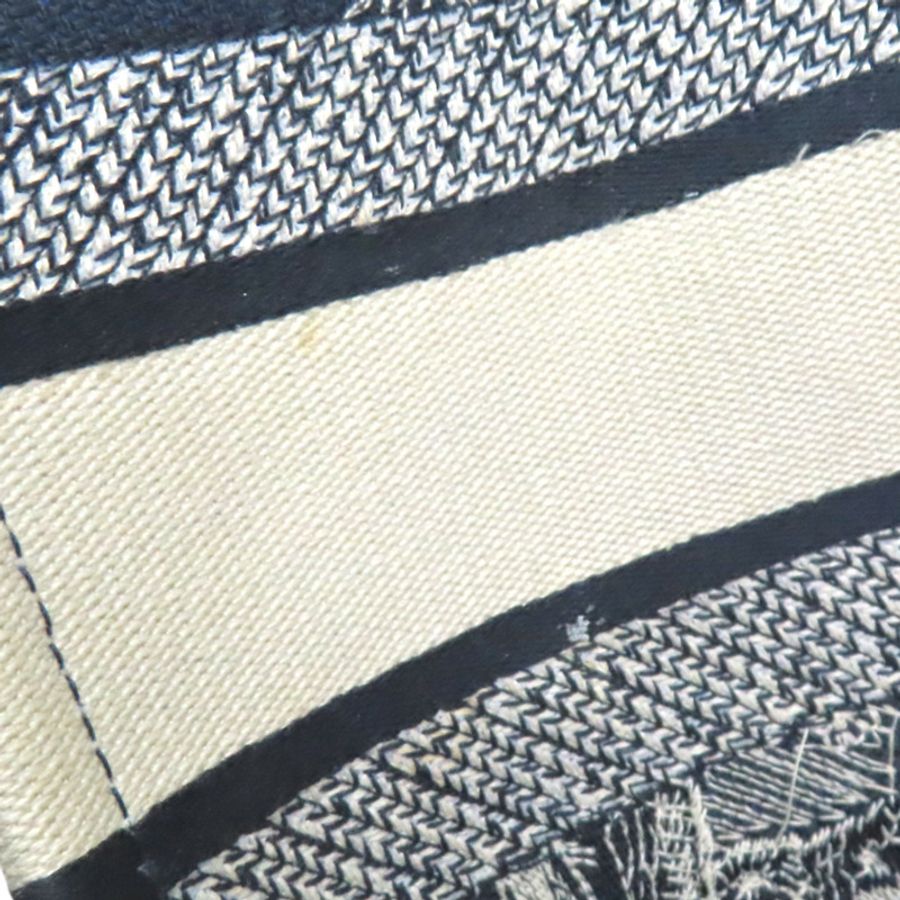 藍色 刺繡帆布 Book Tote M 托特包【Dior 迪奧】 M1296ZRGO-17
