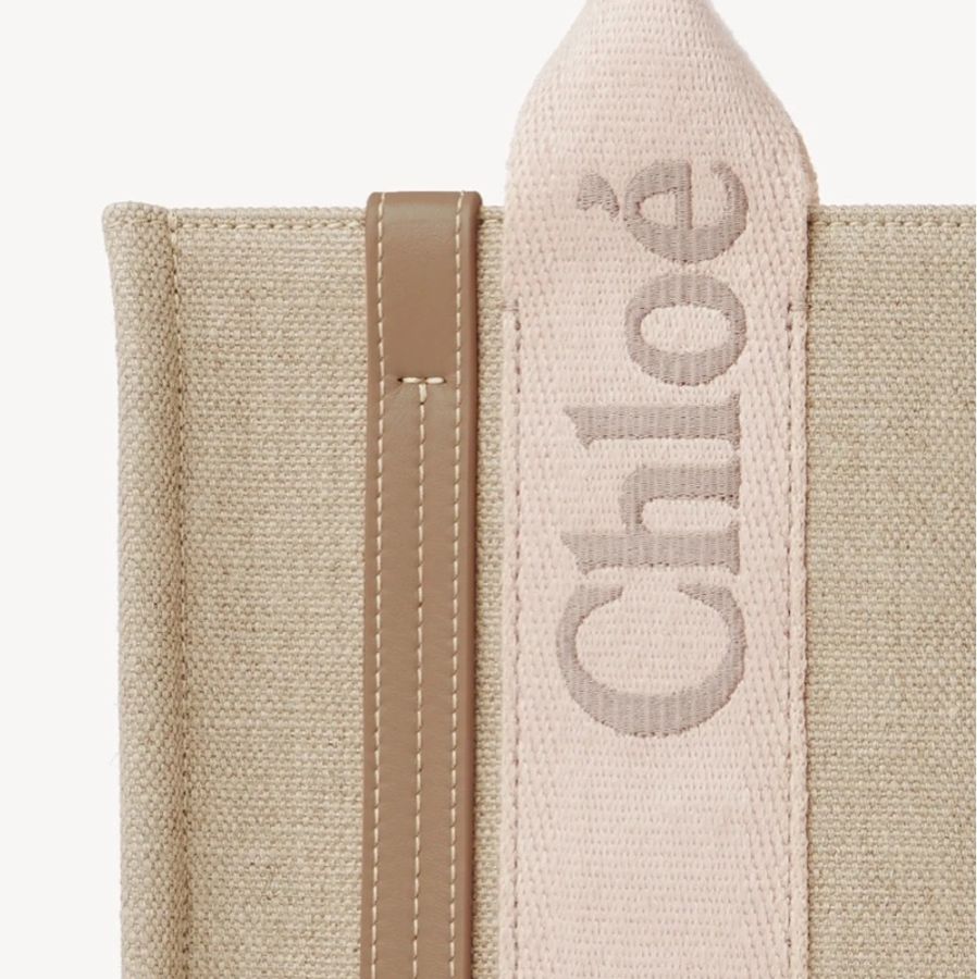 Chloe 女士 小號 woody 托特手提包均碼碼26.5cm*8cm*20cm-5