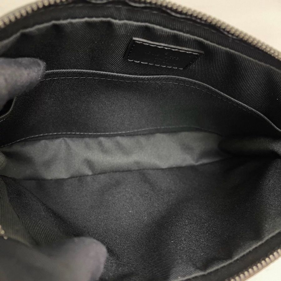 LV路易威登Trio系列男士黑老花郵差包 芯片-7