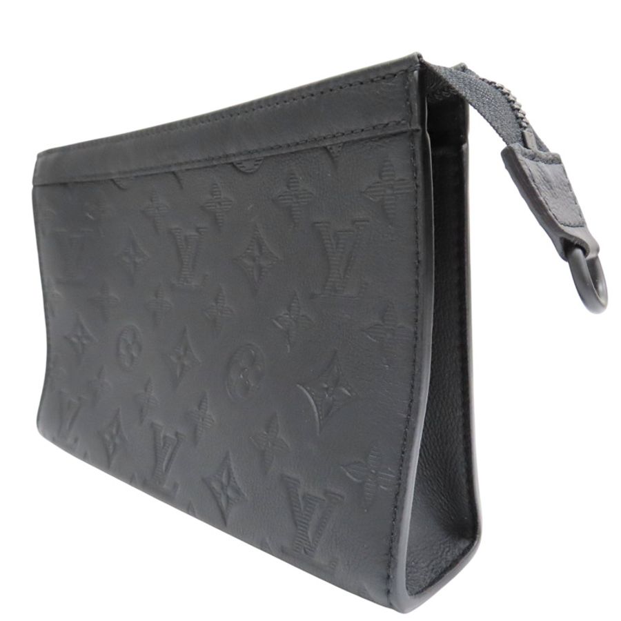 黑色 牛皮壓紋 Gaston 肩背包【LOUIS VUITTON LV 路易威登】 M81115-2