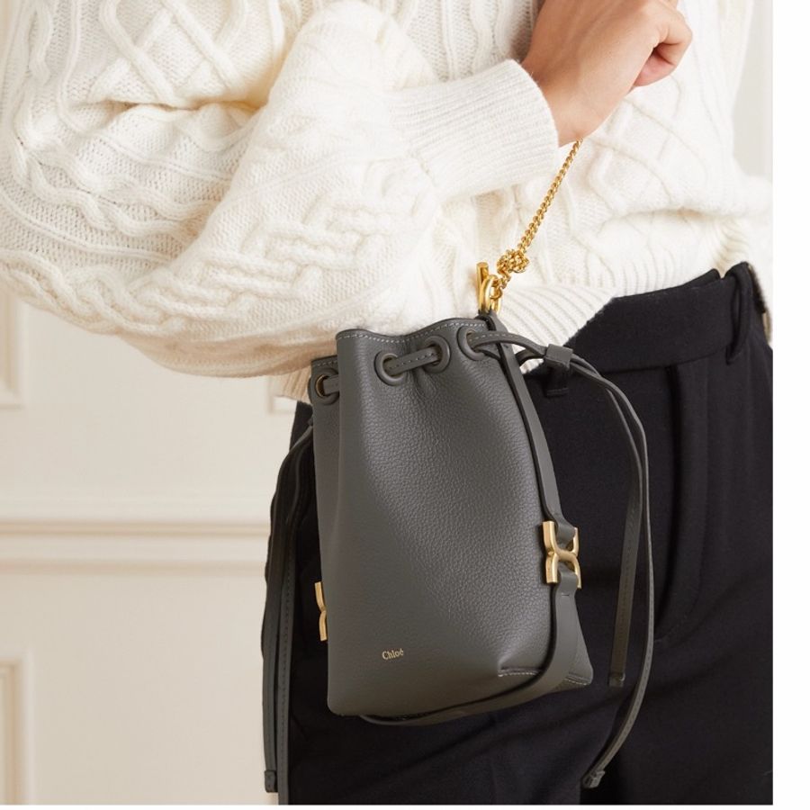 Chloe 女士 MARCIE微型水桶單肩包均碼碼11cm*9cm*18cm-4