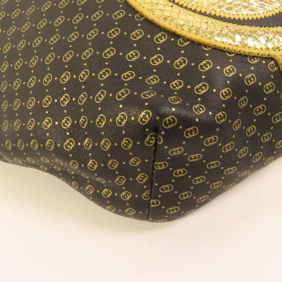 GUCCI 皮革DAPPER DAN Waist Bag腰包-11