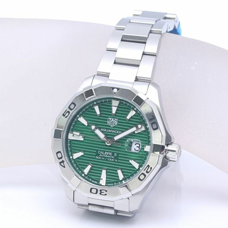 TAG HEUER 豪雅競潛系列 Calibre 5 WAY2015.BA0927 男士精鋼腕錶 40259-2