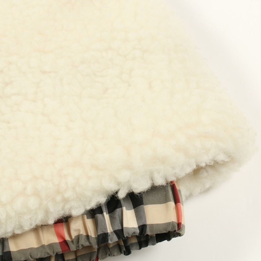 BURBERRY Bore Blouson 羊絨聚酯白色 #UK2 二手女裝-7