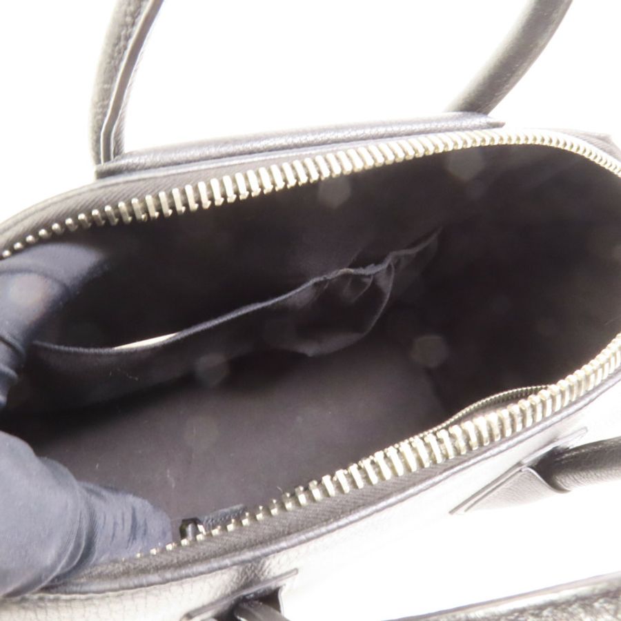 GIVENCHY 牛皮皮革Antigona銀扣手挽肩背兩用袋-5
