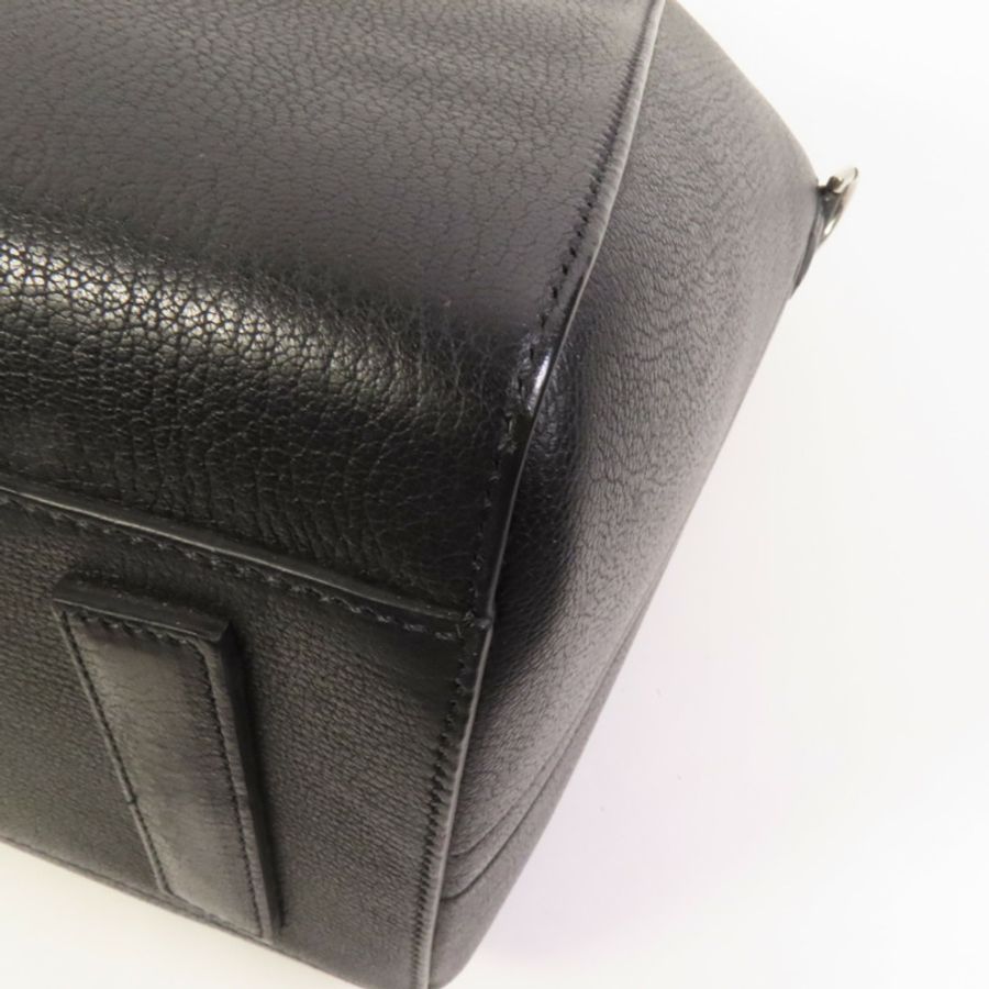 GIVENCHY 牛皮皮革Antigona銀扣手挽肩背兩用袋-14