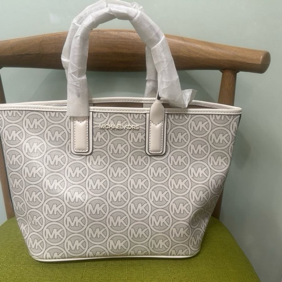 【全新】Michael Kors MK 滿版印花托特包/手提包|可當天出貨-7