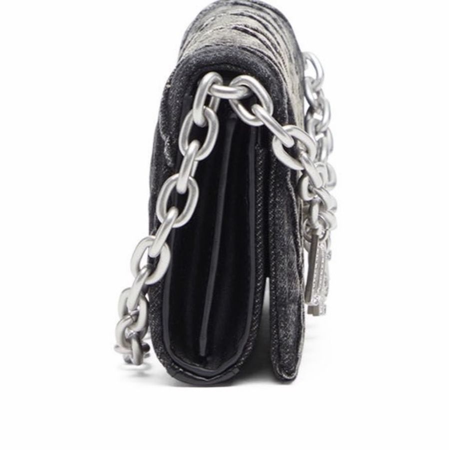 Diesel 女士 Charm-D牛仔單肩包均碼碼-1