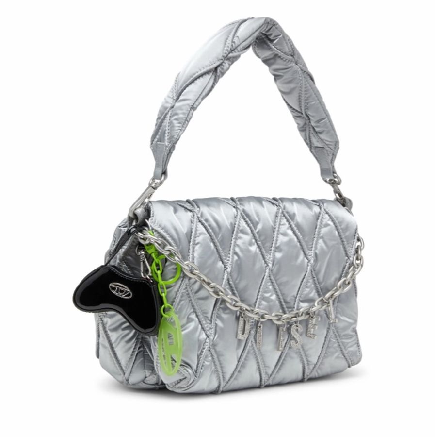 Diesel 女士 charm-d 單肩包均碼碼27cm*11cm*20cm-2