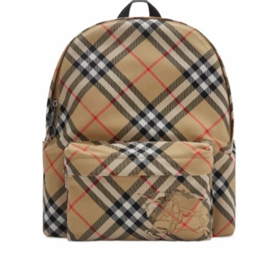 Burberry 男士 格紋小號雙肩包均碼碼小號、29cm*11cm*34cm-0