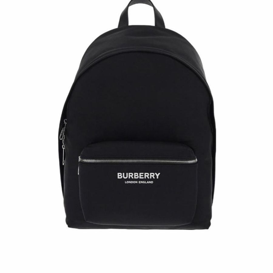 Burberry 男士 徽標印花雙肩包 常規、30.5cm*14.5cm*42.5cm-0