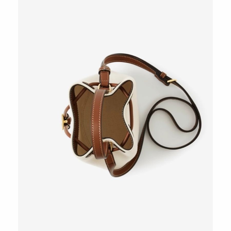 Burberry 女士 TB 迷你水桶單肩包均碼碼常規、16.5cm*11cm*18.5cm-4