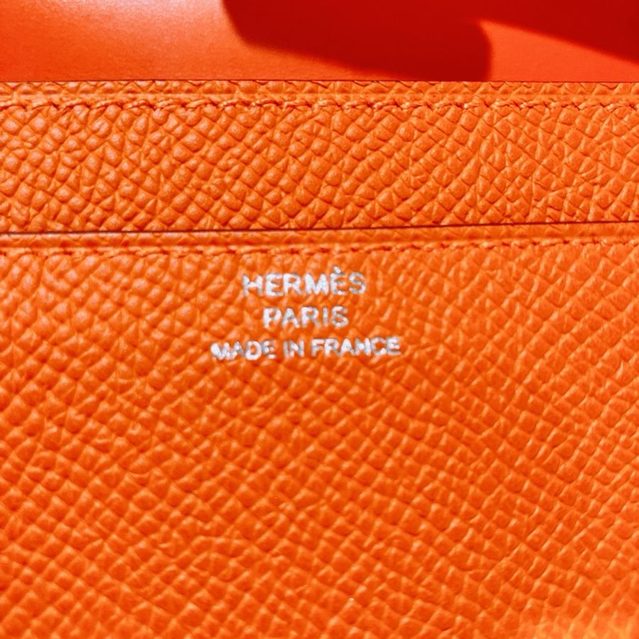 TK1938 HERMES 愛馬仕橙色康康包CONSTANCE TO GO VEAU EPSOM ORANGE X PHW STAMP B [NEW]-8