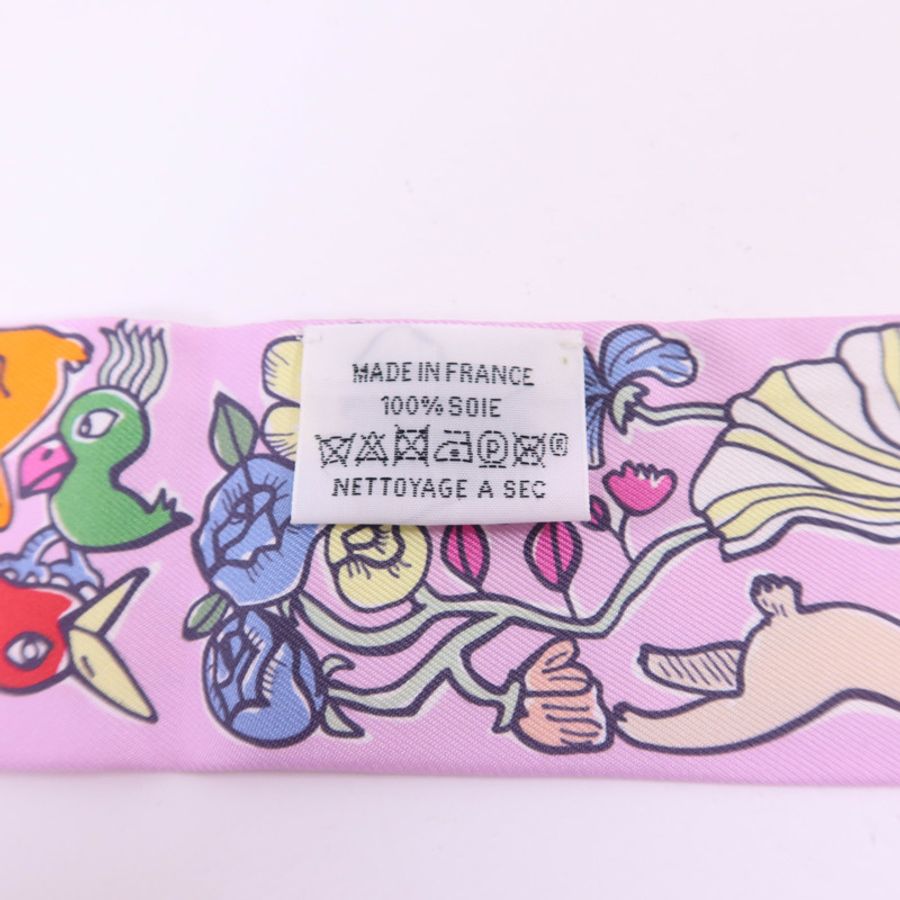 HERMES 【Hermes Fair】絲質Twilly絲巾-6