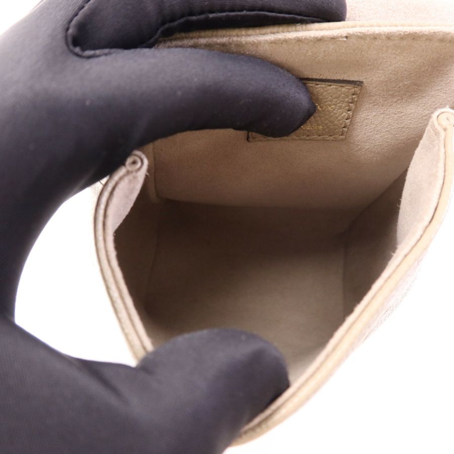 LOUIS VUITTON Monogram Empreinte Tiny金扣背包-4