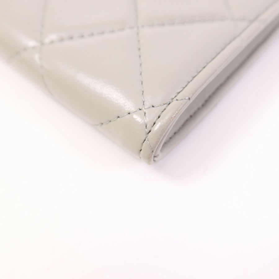 CHANEL 羊皮皮革Chain Shoulder Bag金扣鏈帶肩背袋-10