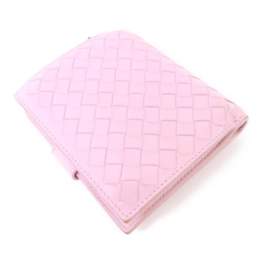 BOTTEGA VENETA 羊皮皮革Bifold Wallet錢包-3