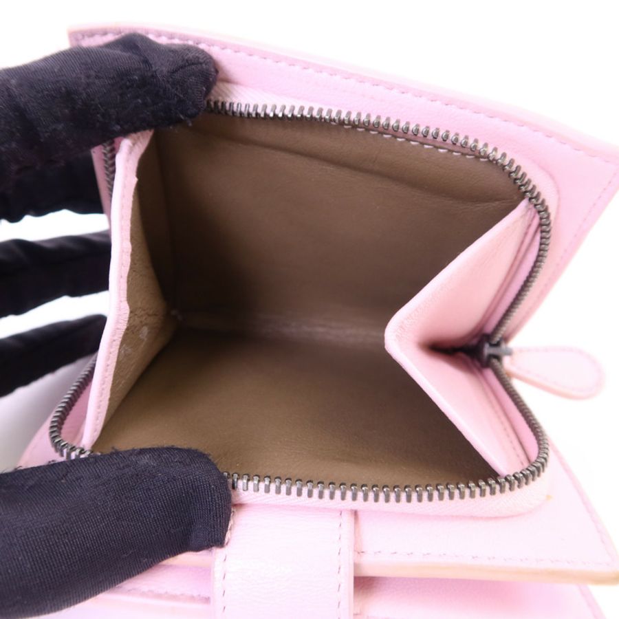 BOTTEGA VENETA 羊皮皮革Bifold Wallet錢包-6