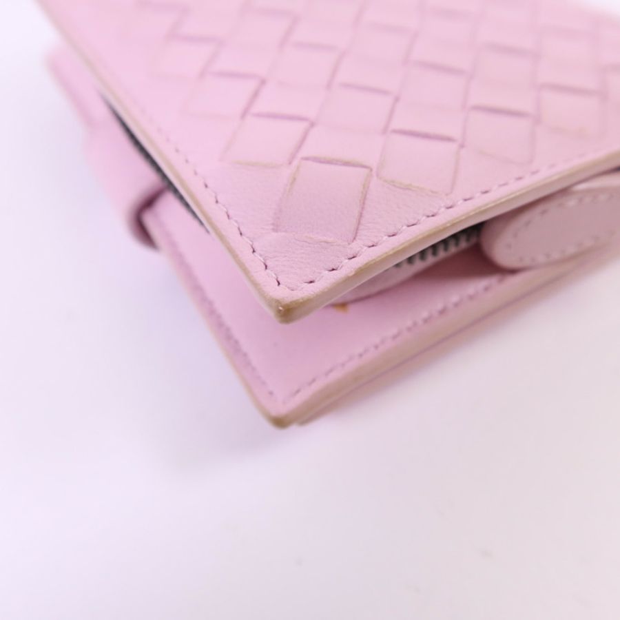 BOTTEGA VENETA 羊皮皮革Bifold Wallet錢包-15