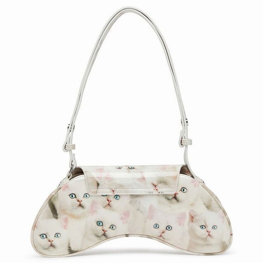 Diesel 女士 Play 印花單肩包均碼碼33.5cm*7cm*14cm-4