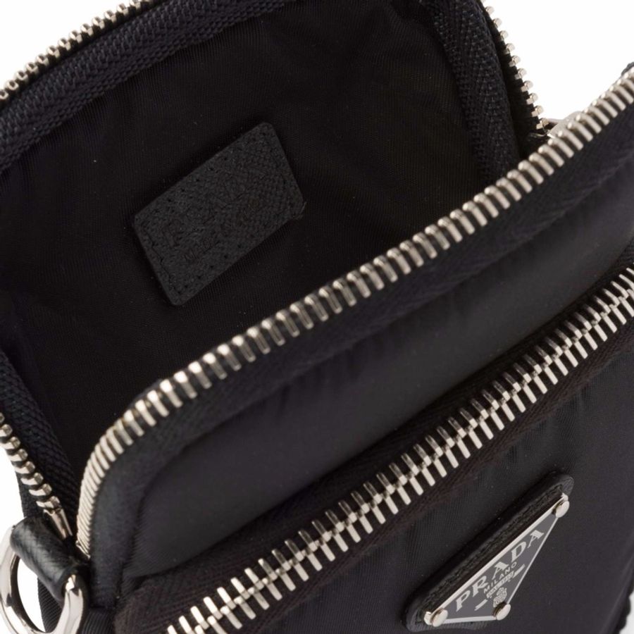 Prada 男士 三角徽標手機包均碼碼17cm*4.5cm*10.5cm-3