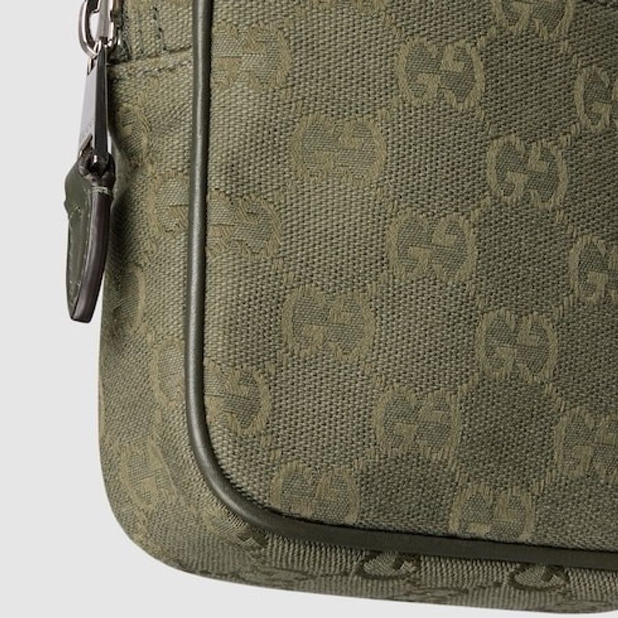 Gucci 男士 GG帆布迷你包均碼碼MINI、12.5cm*4cm*17.5cm-2