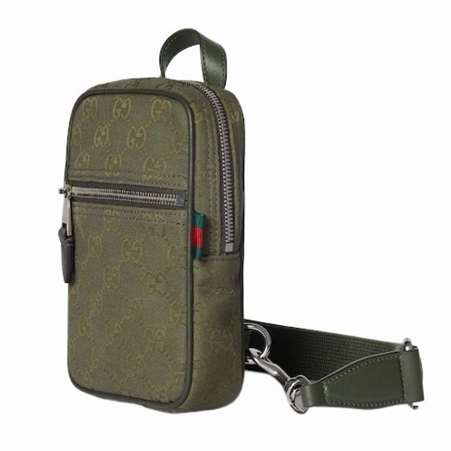 Gucci 男士 GG帆布迷你包均碼碼MINI、12.5cm*4cm*17.5cm-6