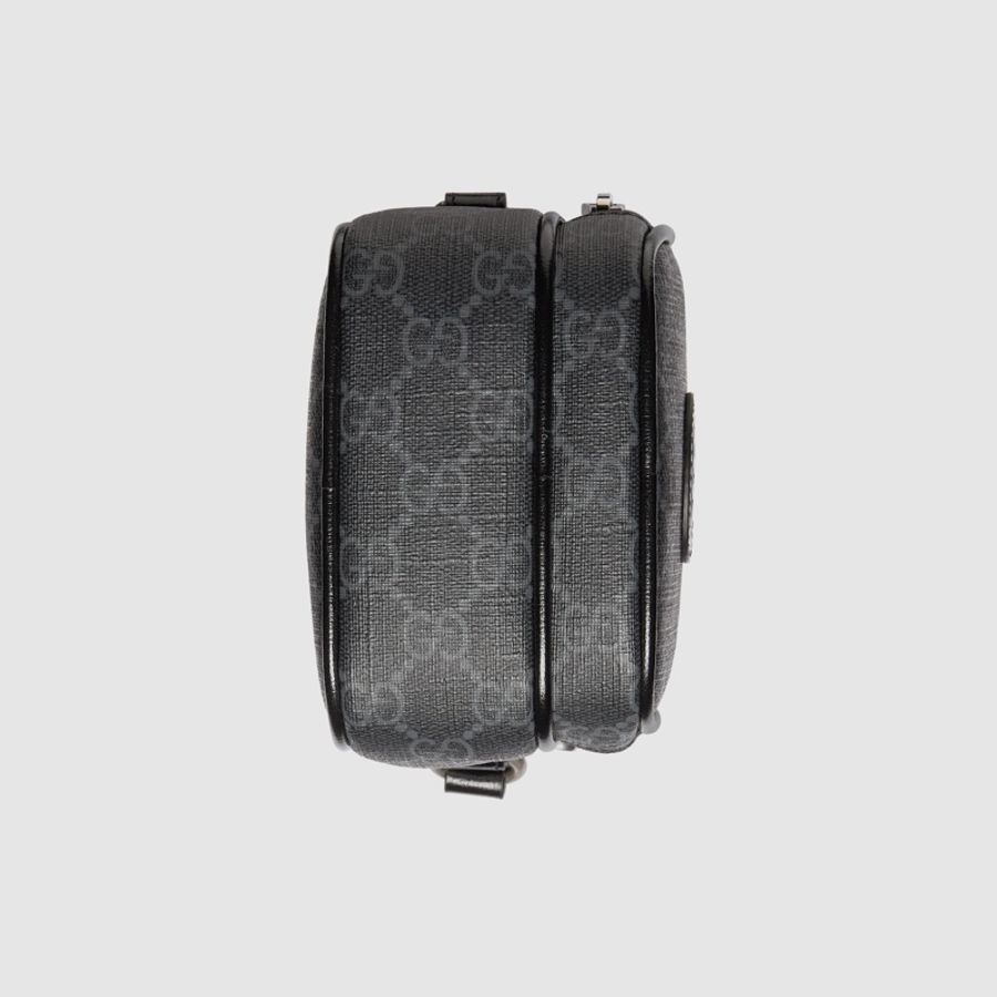 Gucci 男士 黑色互扣式雙G迷你手袋均碼碼12cm*7cm*16cm-3