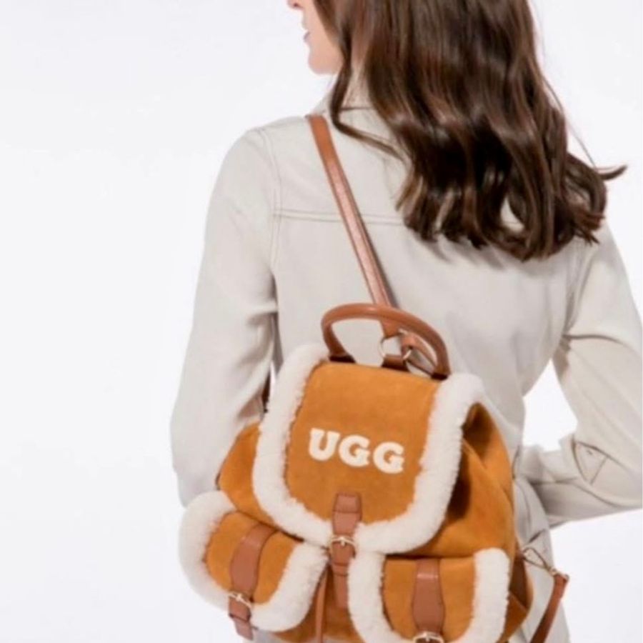 澳洲 UGG AUSTRALIAN SHEPHERD 羊毛 Charlie後背包-0