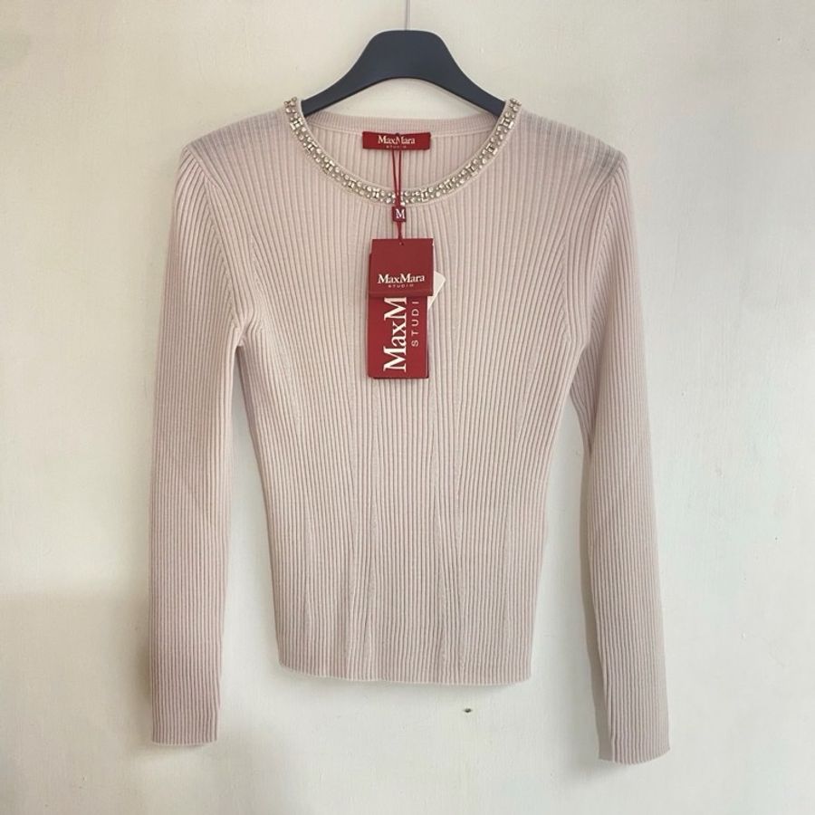 MaxMara -Catone 羊毛 針織衫#S M-0
