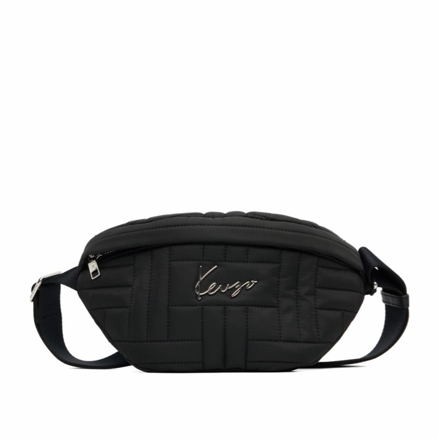 Kenzo 男士 徽標腰包均碼碼15.5cm*6.5cm*25.5cm-0
