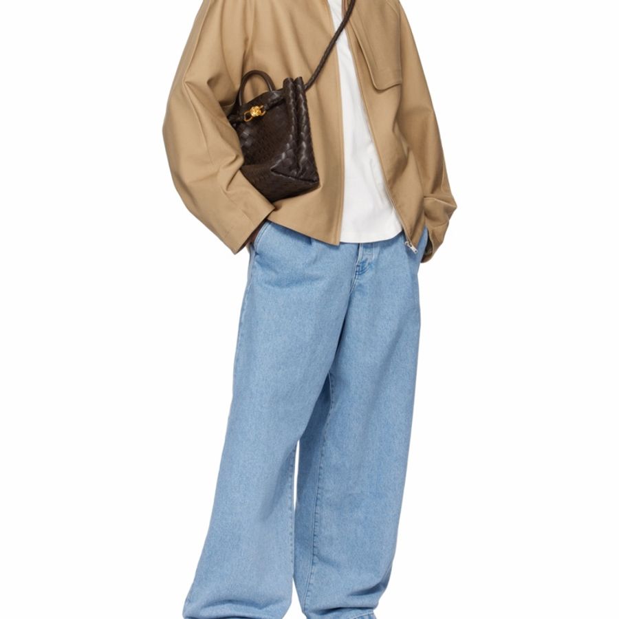 Bottega Veneta 女士 中號Andiamo單肩包 中號、32cm*11cm*25cm-1